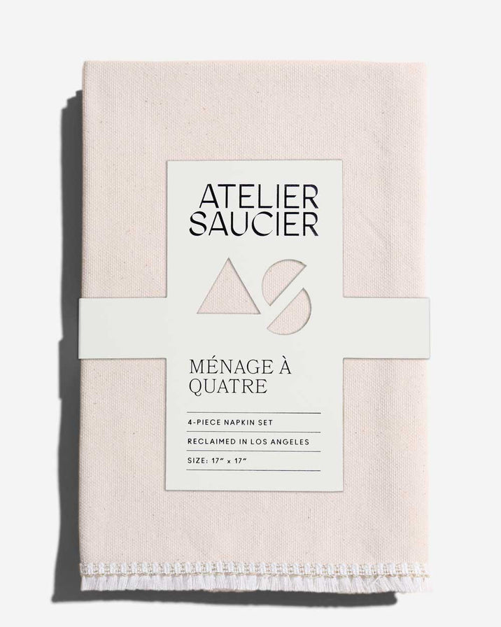Atelier Saucier Cabana Napkin, Set of 4
