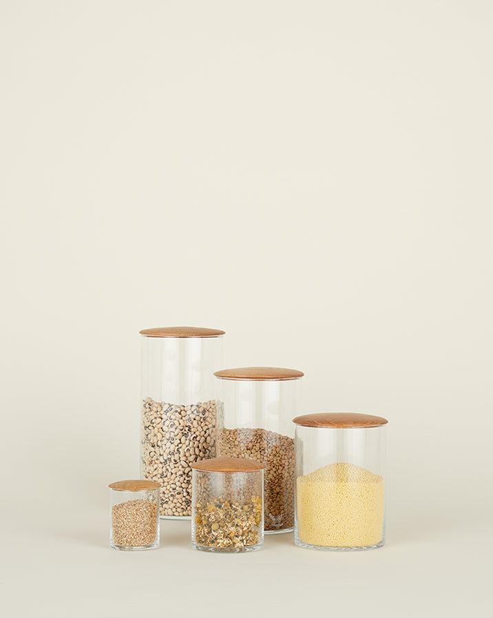 Hawkins Small Oak Simple Storage Container