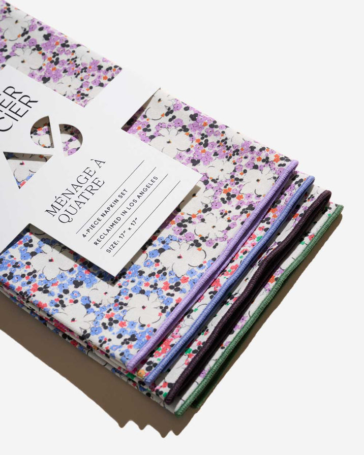 Atelier Saucier Garden Party Napkin, Set of 4