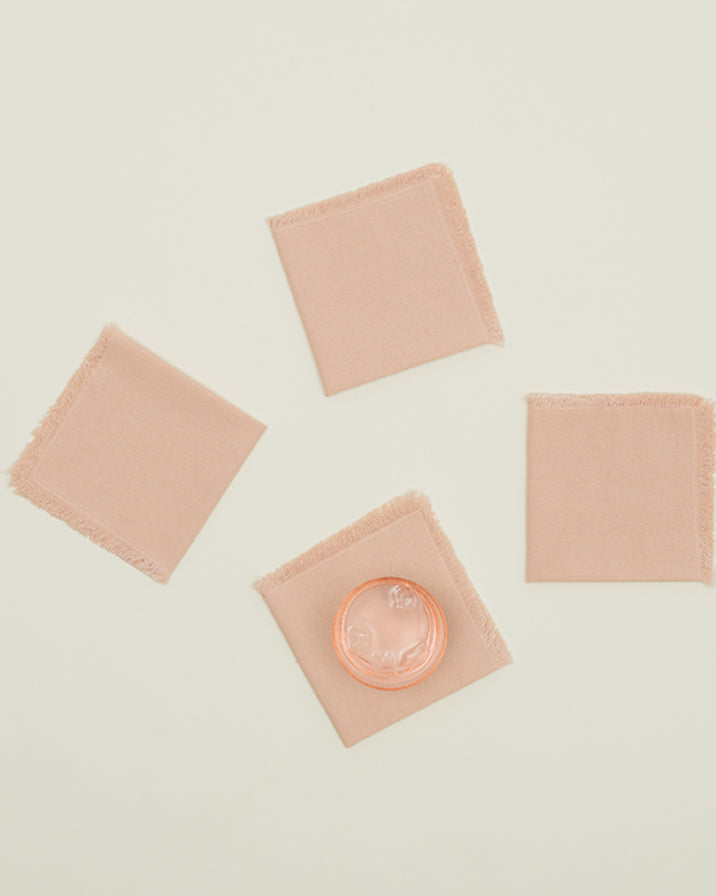 Hawkins Essential Cocktail Napkins - Set of 4, Blush