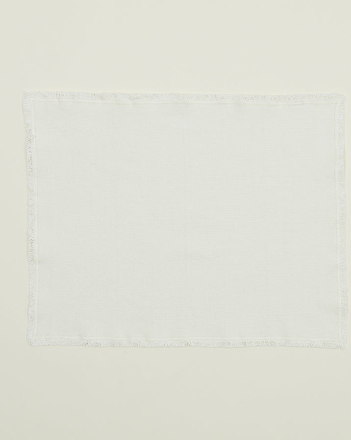 Hawkins Essential Cotton Placemats, Ivory