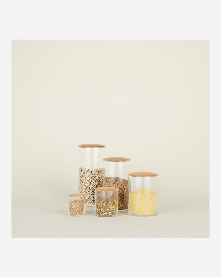 Hawkins Large Oak Simple Storage Container