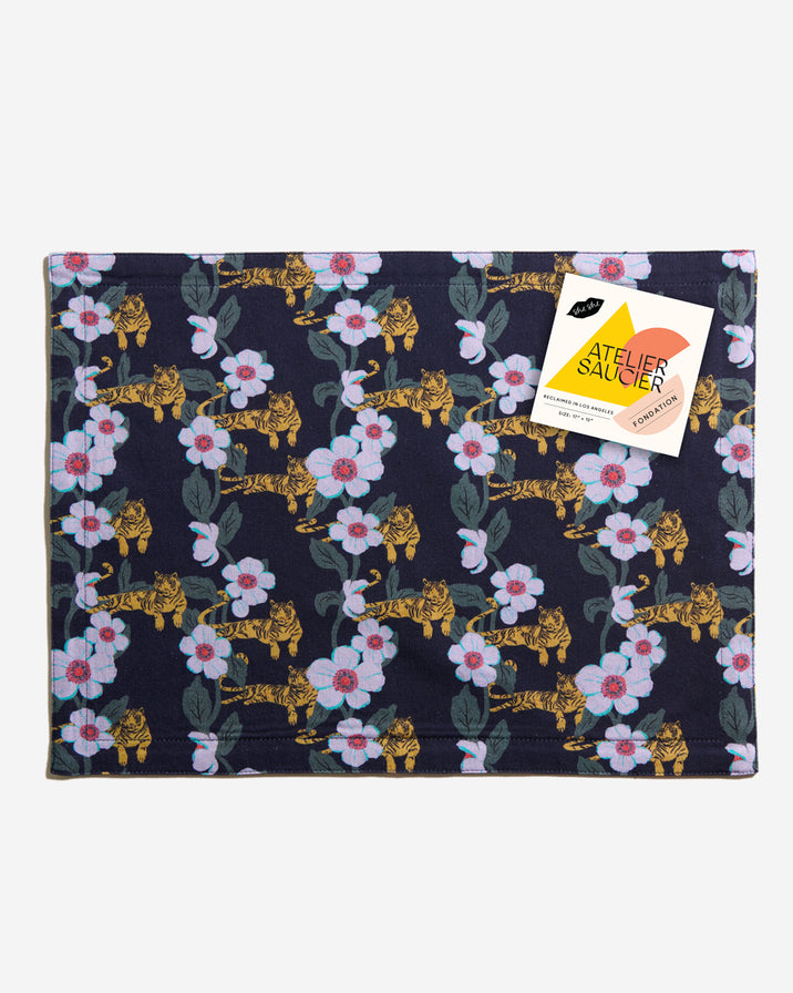 Atelier Saucier Tiger Eye Double Sided Placemat
