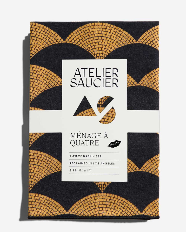 Atelier Saucier Hypnotic Napkin, Set of 4