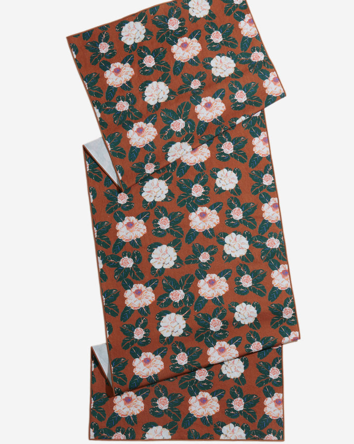 Atelier Saucier Peppermint Floral Runner