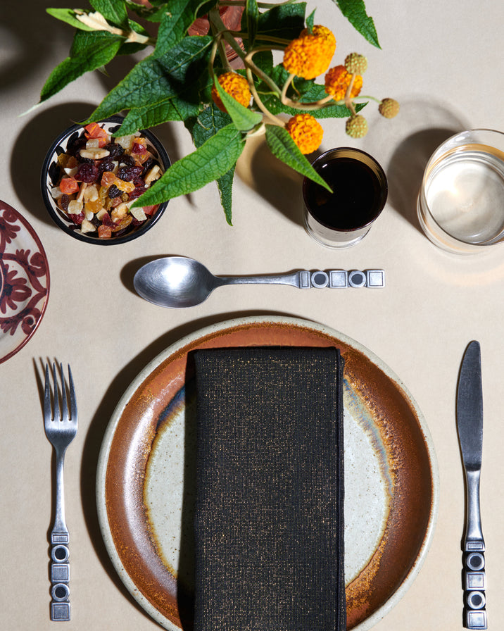 Atelier Saucier Onyx Napkin, Set of 4