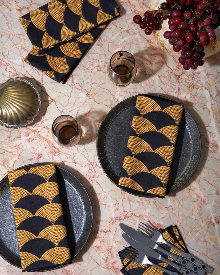 Atelier Saucier Hypnotic Napkin, Set of 4