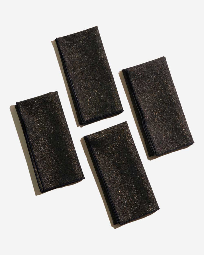 Atelier Saucier Onyx Napkin, Set of 4