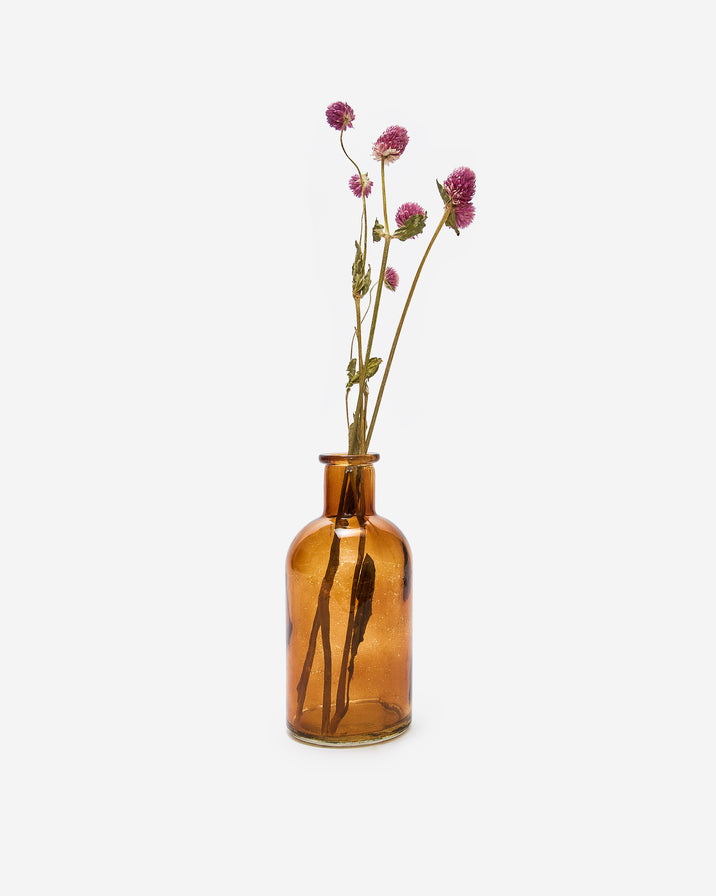 Garden Society Amber Bud Vase