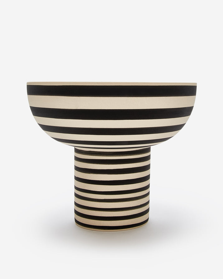 Corner Studio Striped Bowl