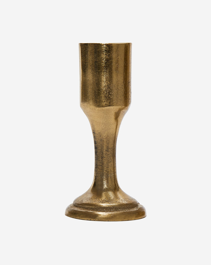 Corner Studio Brass Taper Holder, Set of 2