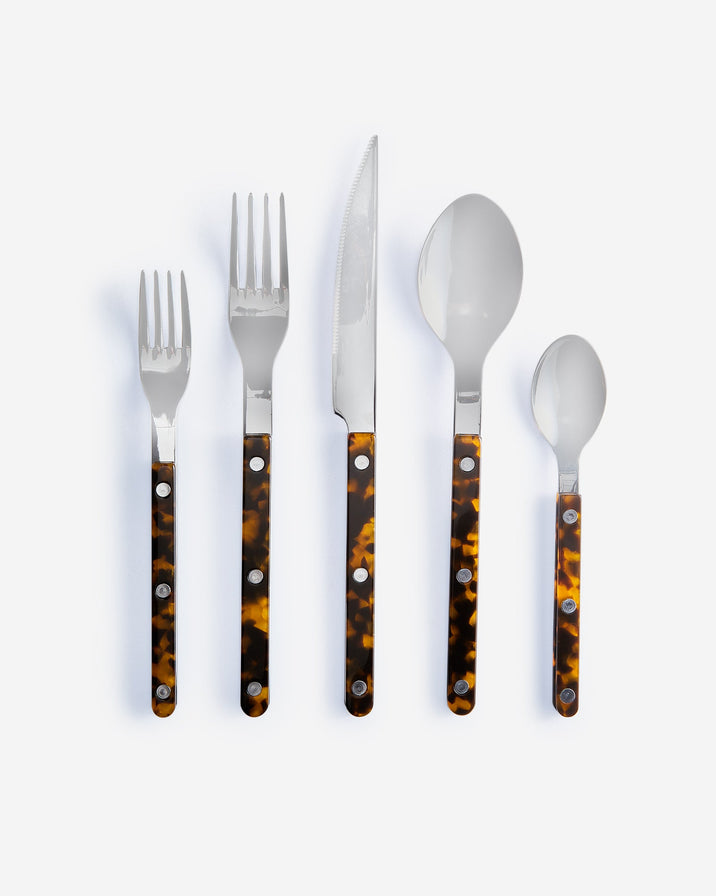 Sabre Bistro Tortoise Flatwear, 5 Piece Set