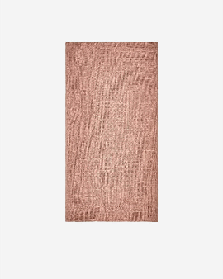 Last July Blush Linen Napkin