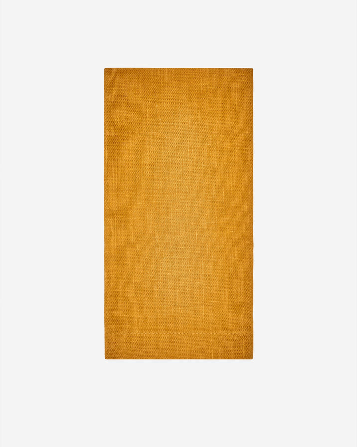 Last July Mustard Linen Napkin