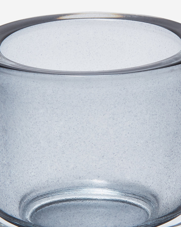 Garden Society Smoky Gray Votive, Set of 3