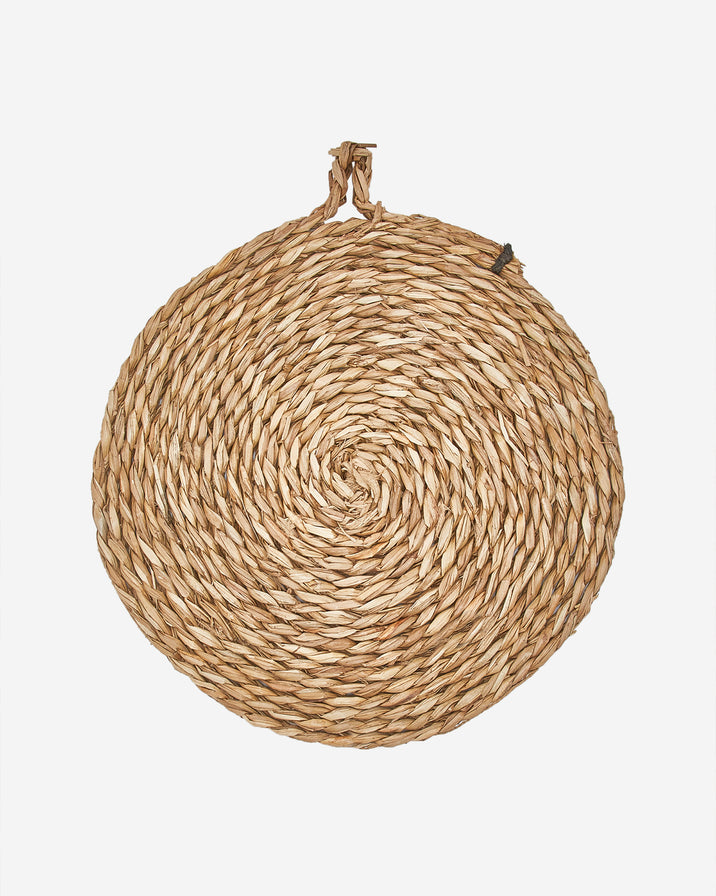 Natural Raffia Charger, Set of 2