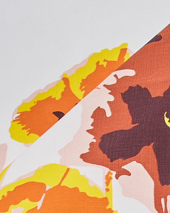 Atelier Saucier Watercolor Poppy Napkin Set