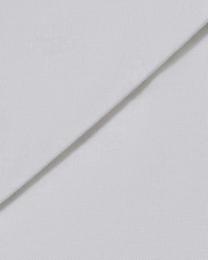 Last July White Linen Napkin with Fringe