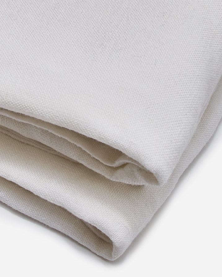 Last July White Linen Tablecloth