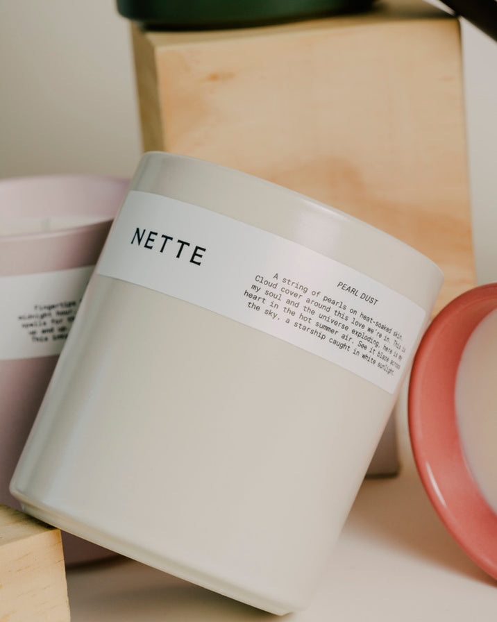 Nette Pearl Dust Scented Candle