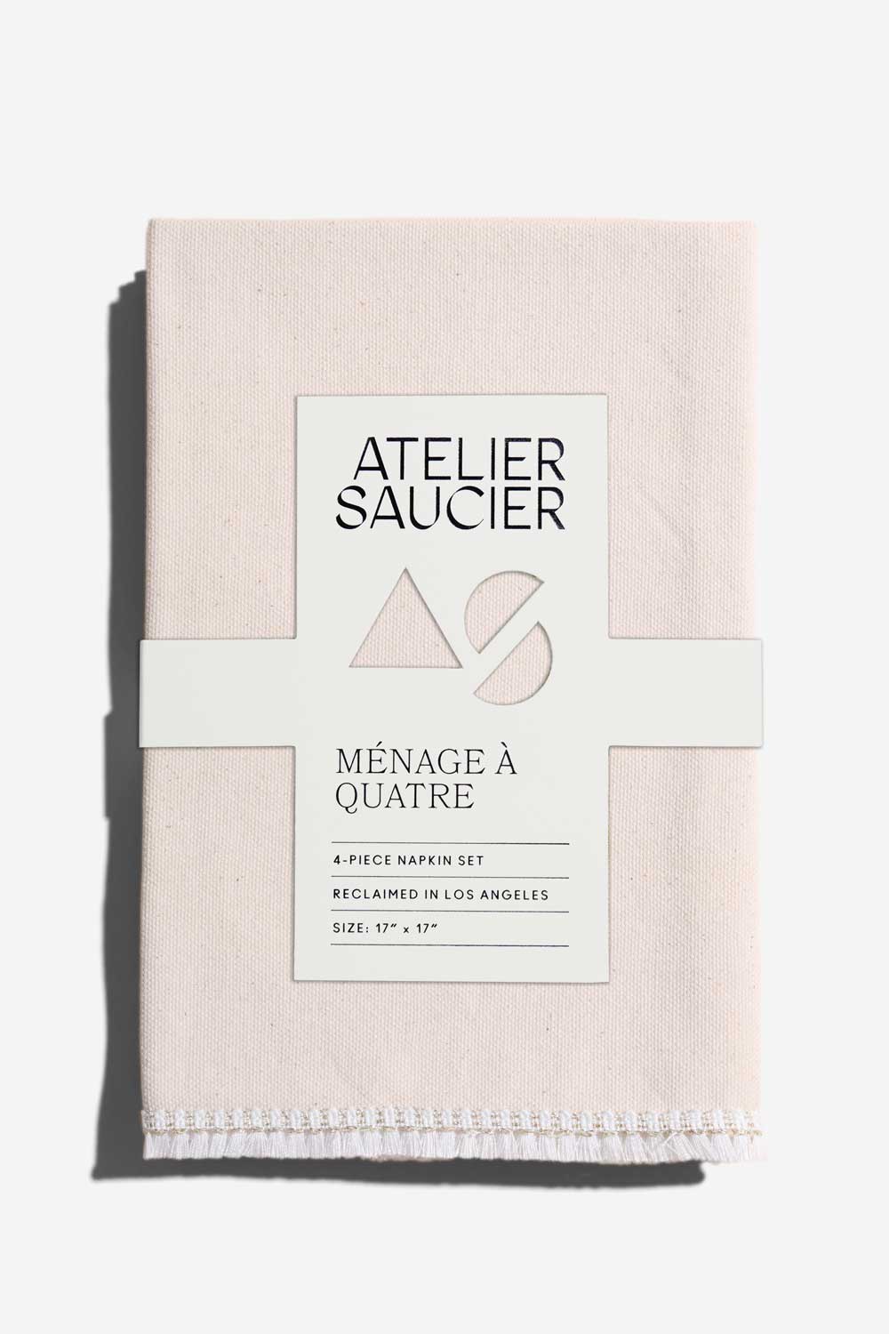Atelier Saucier Cabana Napkin, Set of 4