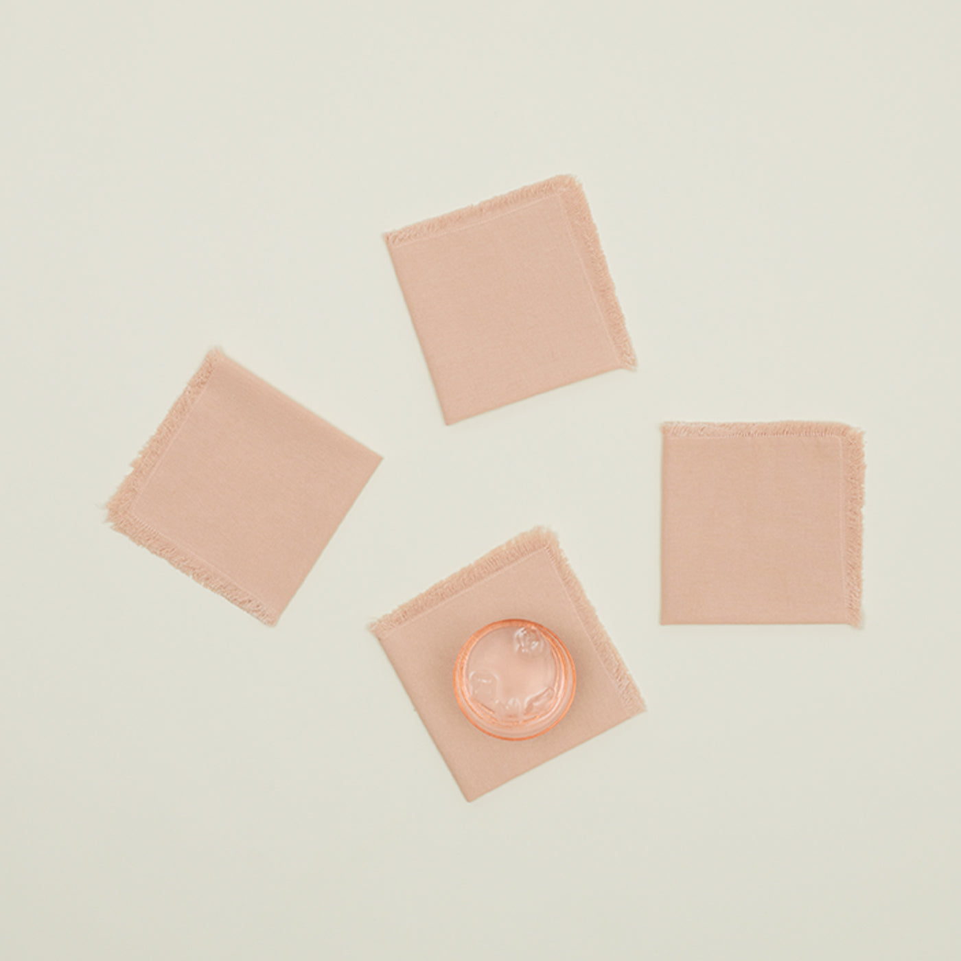 Hawkins Essential Cocktail Napkins - Set of 4, Blush