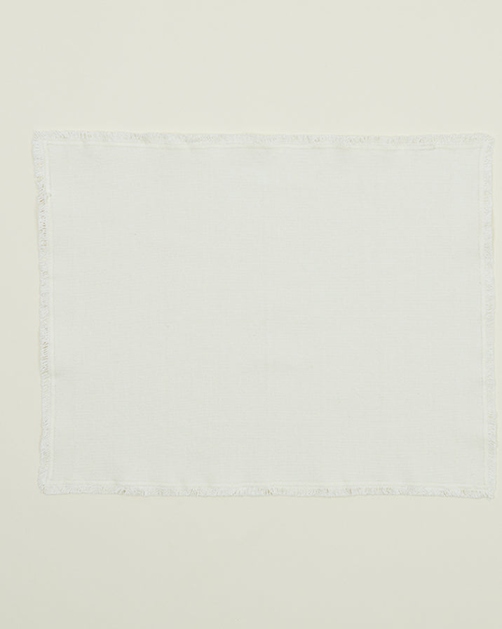 Hawkins Essential Cotton Placemats, Ivory