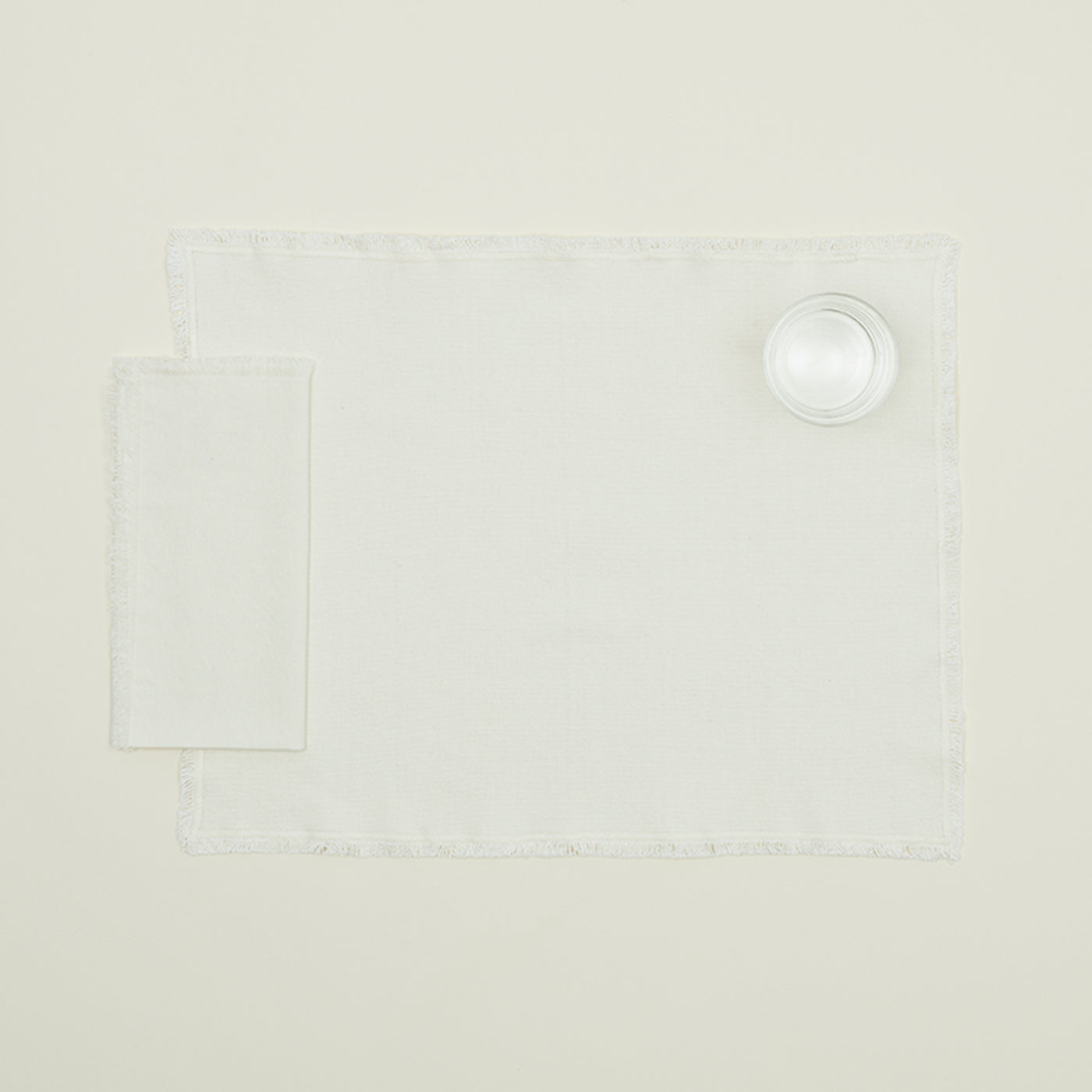 Hawkins Essential Cotton Placemats, Ivory