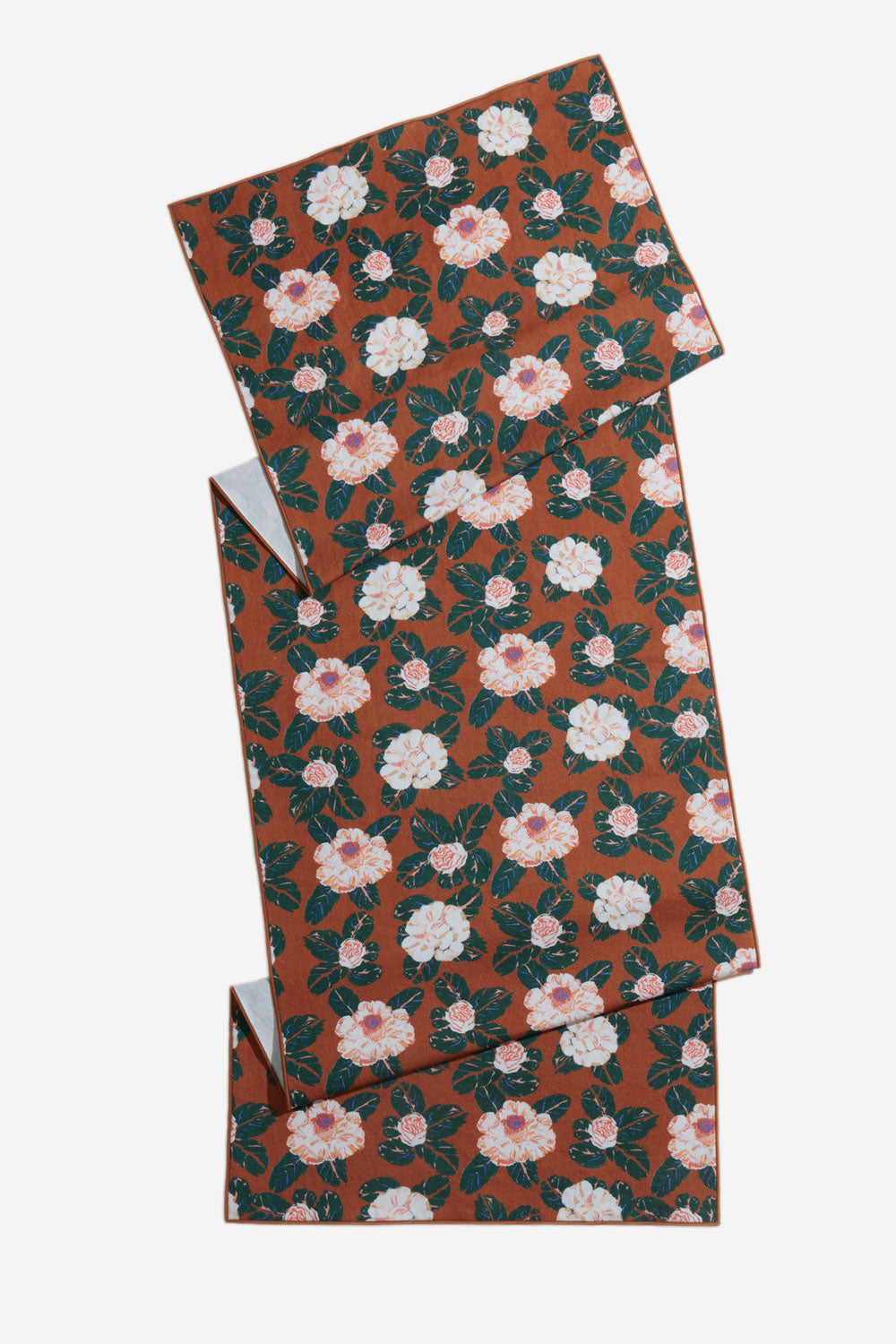 Atelier Saucier Peppermint Floral Runner