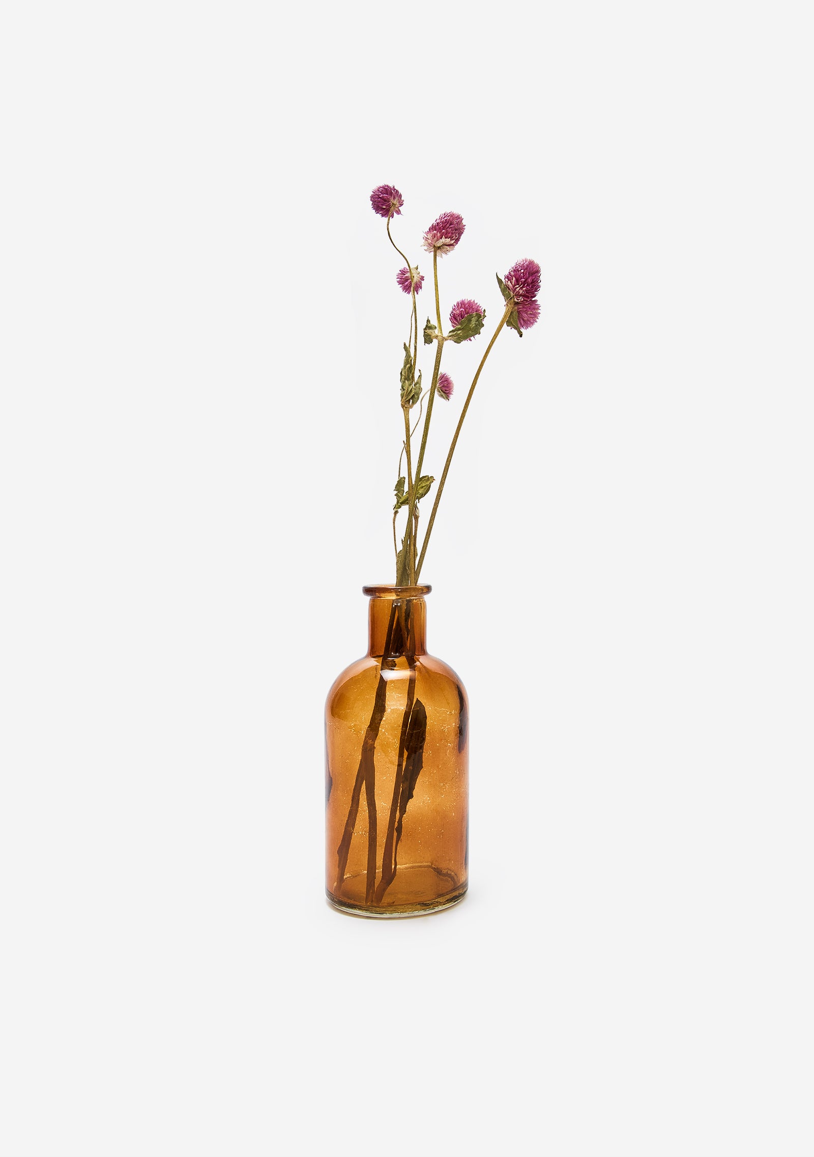 Garden Society Amber Bud Vase