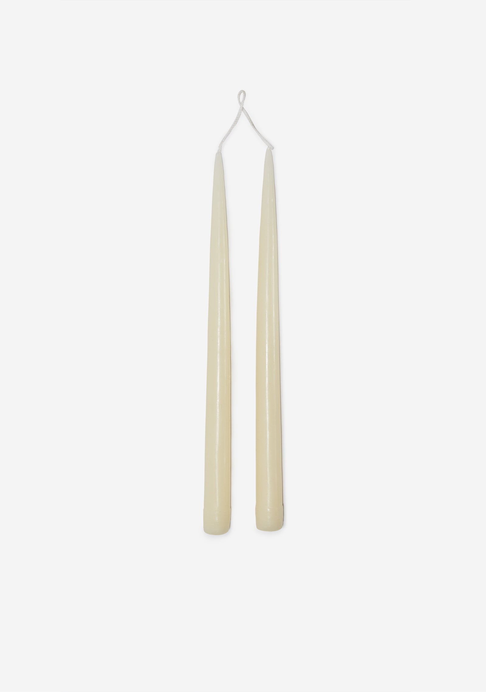 Last July Ivory Taper Candle