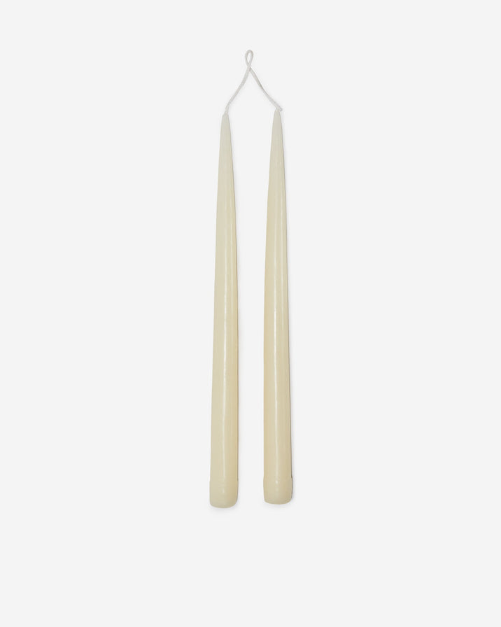 Last July Ivory Taper Candle