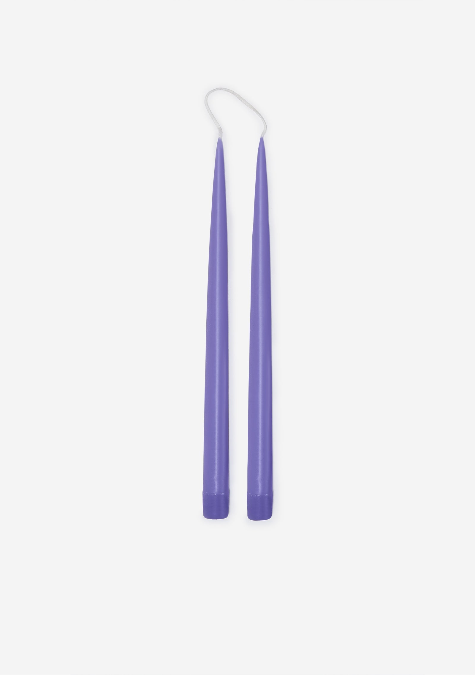 Last July Lilac Taper Candle