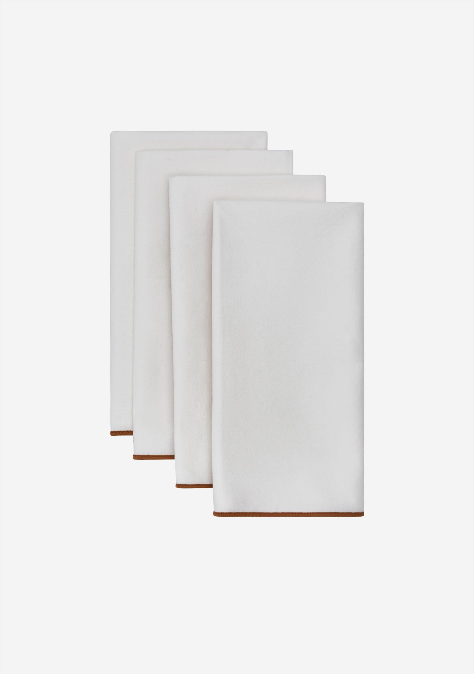 Atelier Saucier White Twill Napkin Set