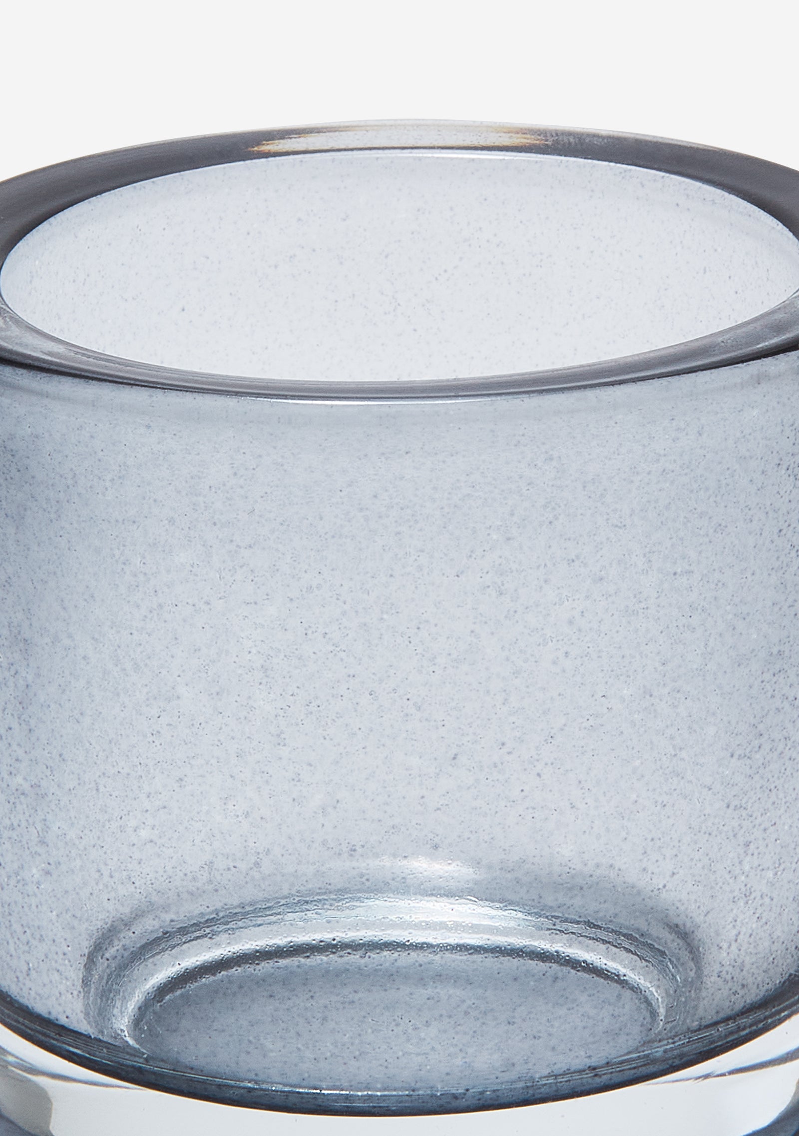 Garden Society Smoky Gray Votive, Set of 3