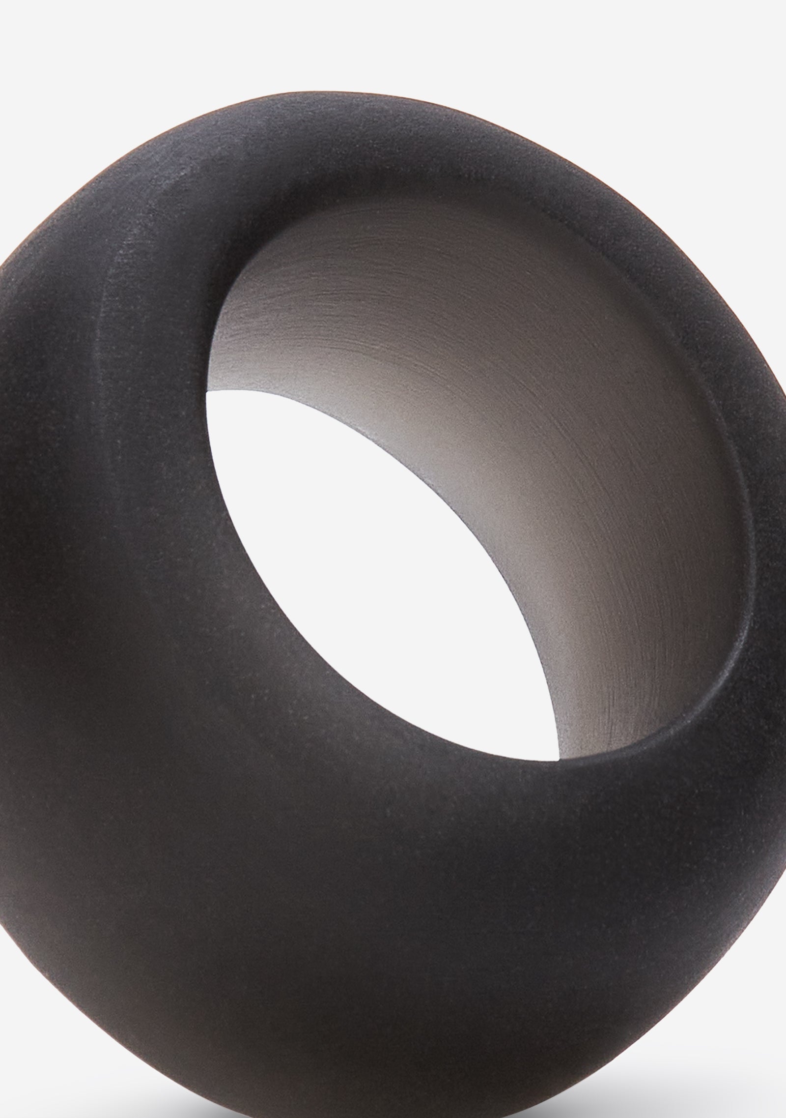 Tina Frey Charcoal Resin Napkin Ring