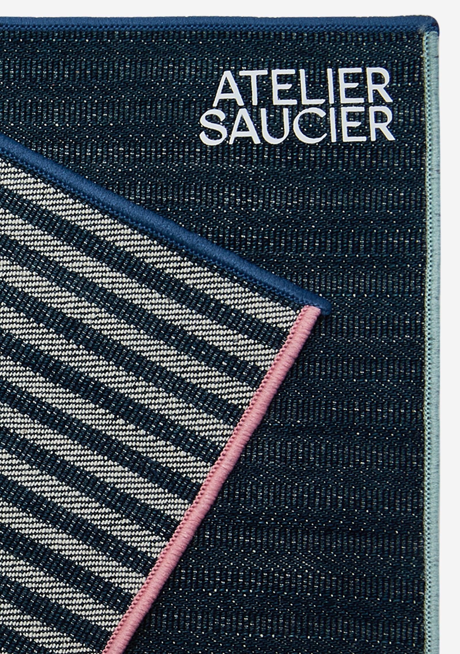 Atelier Saucier Conductor Striped Cocktail Napkin Set