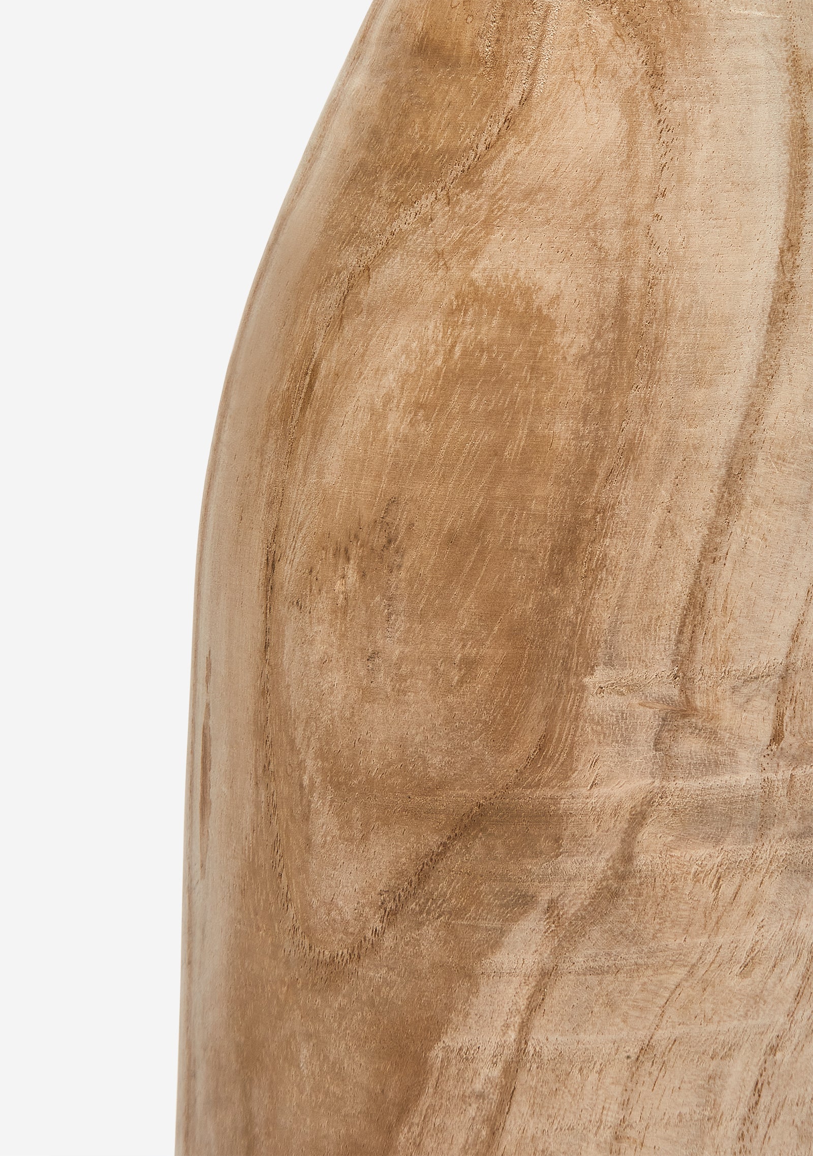 Garden Society Sculptural Wooden Vase