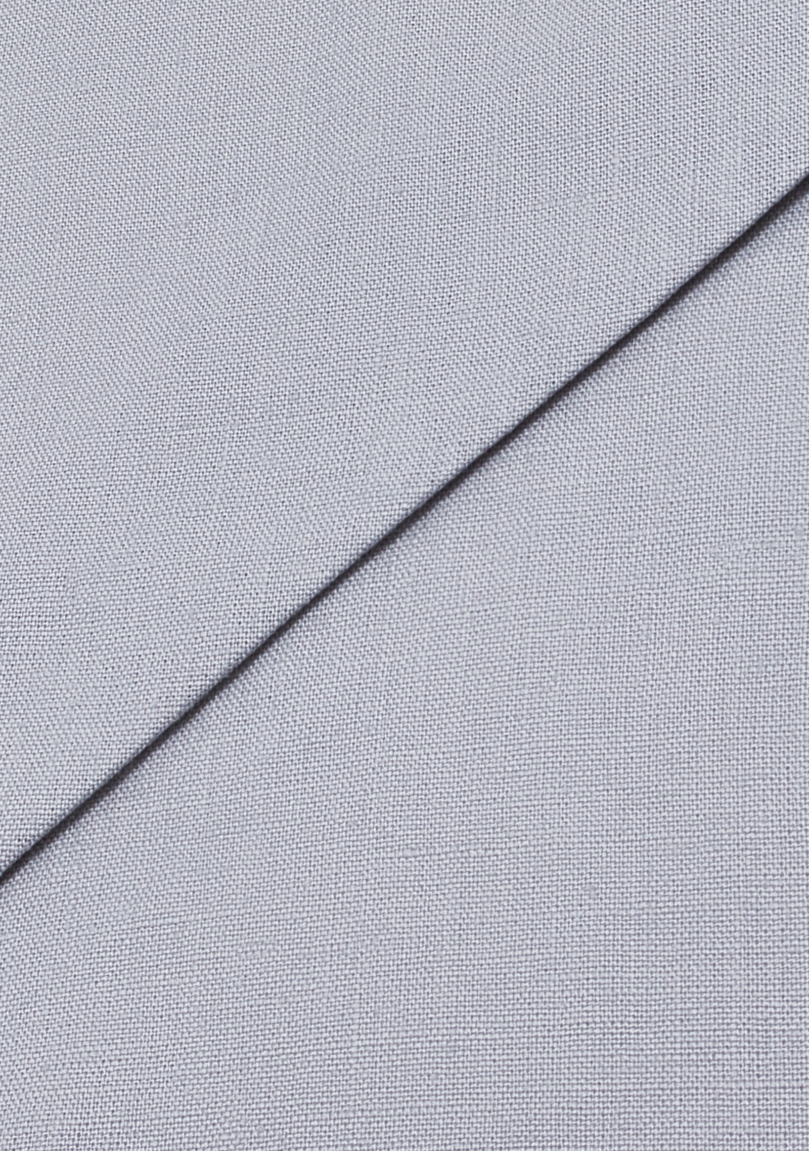 Last July Gray Linen Napkin with Fringe