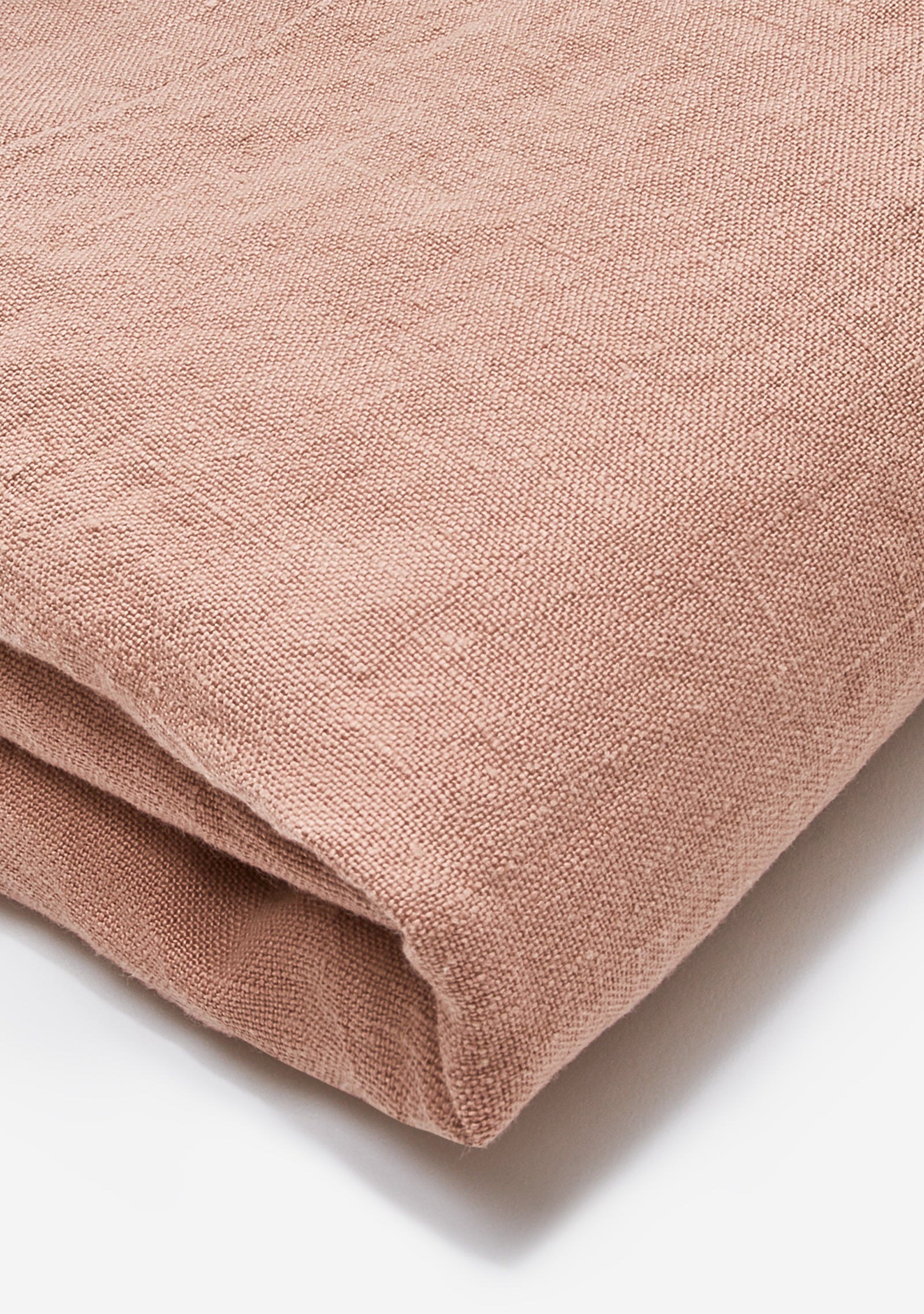 Last July Blush Linen Tablecloth