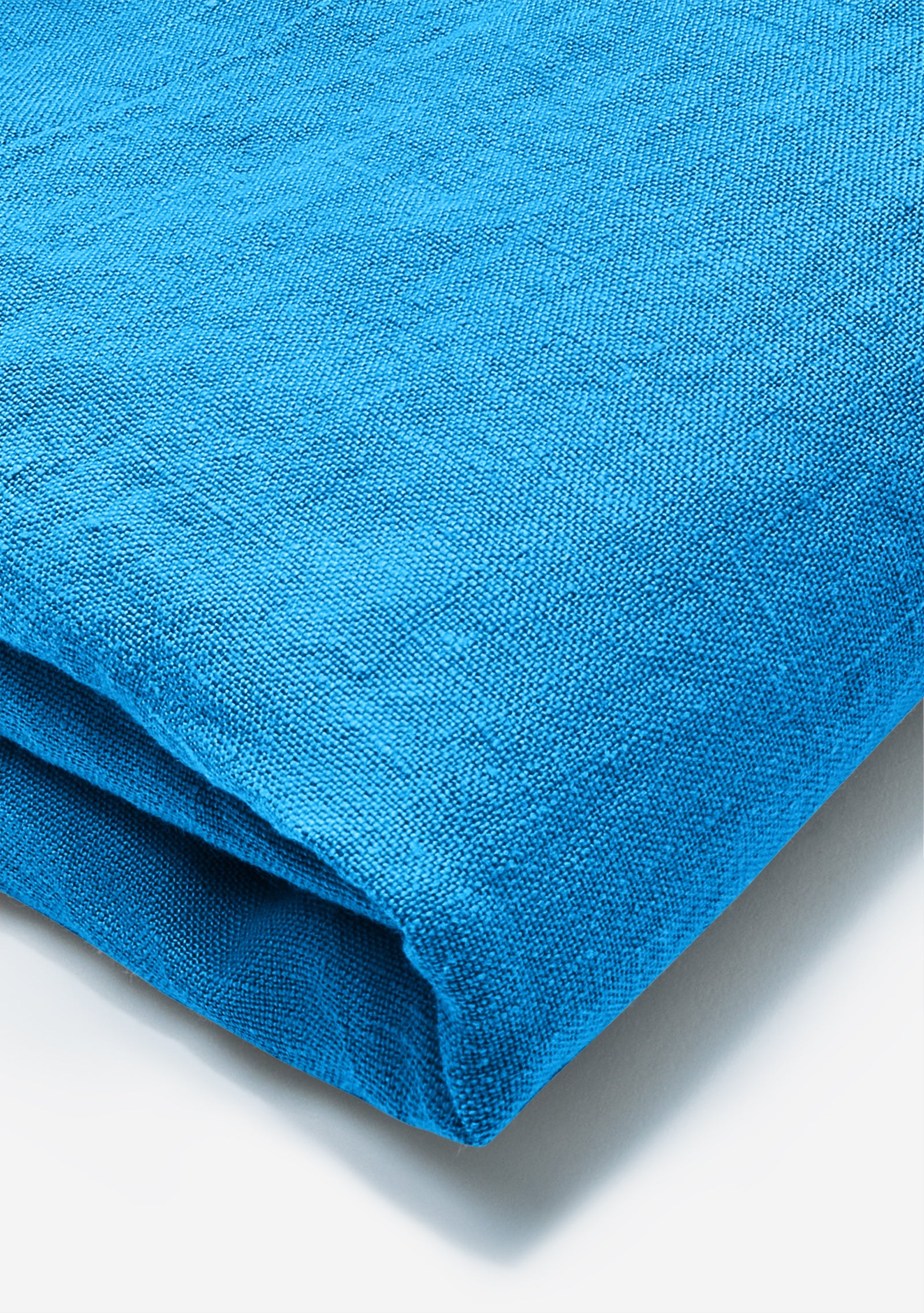 Last July Large Blue Linen Tablecloth