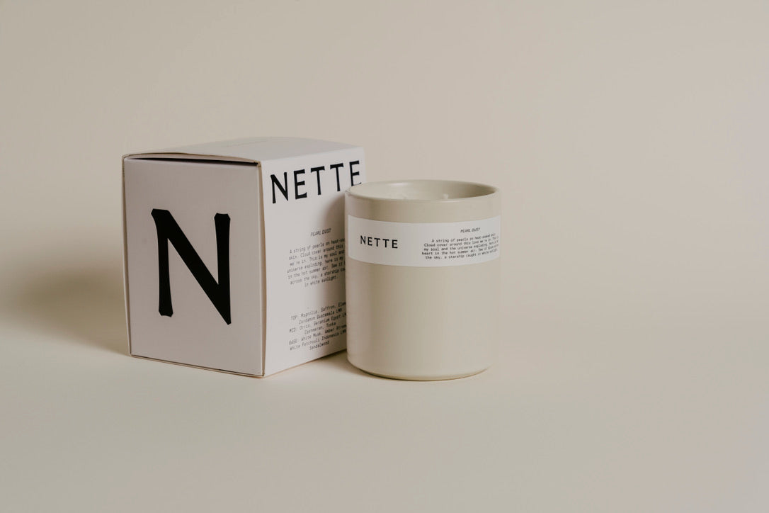 Nette Pearl Dust Scented Candle