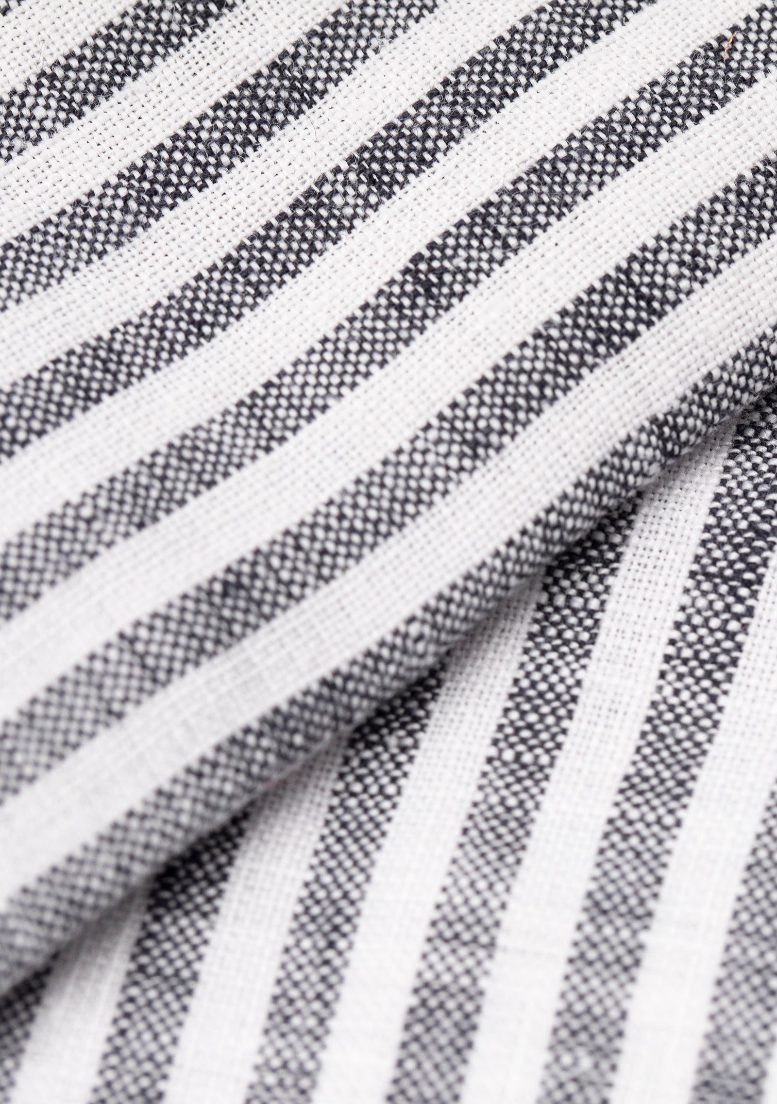 Last July Black and White Striped Napkin